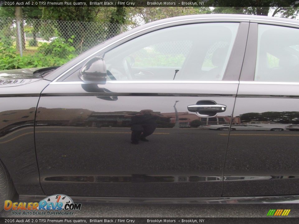 2016 Audi A6 2.0 TFSI Premium Plus quattro Brilliant Black / Flint Grey Photo #12