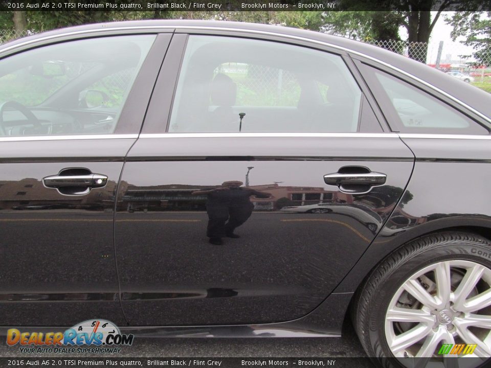 2016 Audi A6 2.0 TFSI Premium Plus quattro Brilliant Black / Flint Grey Photo #14