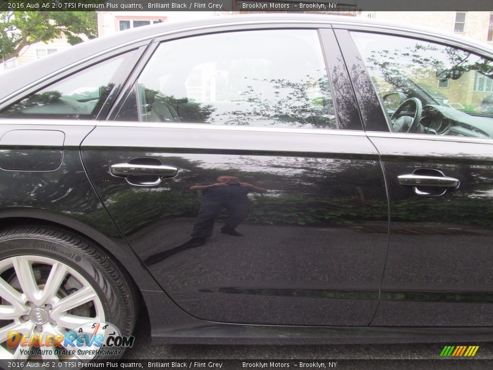 2016 Audi A6 2.0 TFSI Premium Plus quattro Brilliant Black / Flint Grey Photo #15