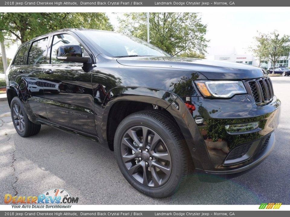 Front 3/4 View of 2018 Jeep Grand Cherokee High Altitude Photo #4
