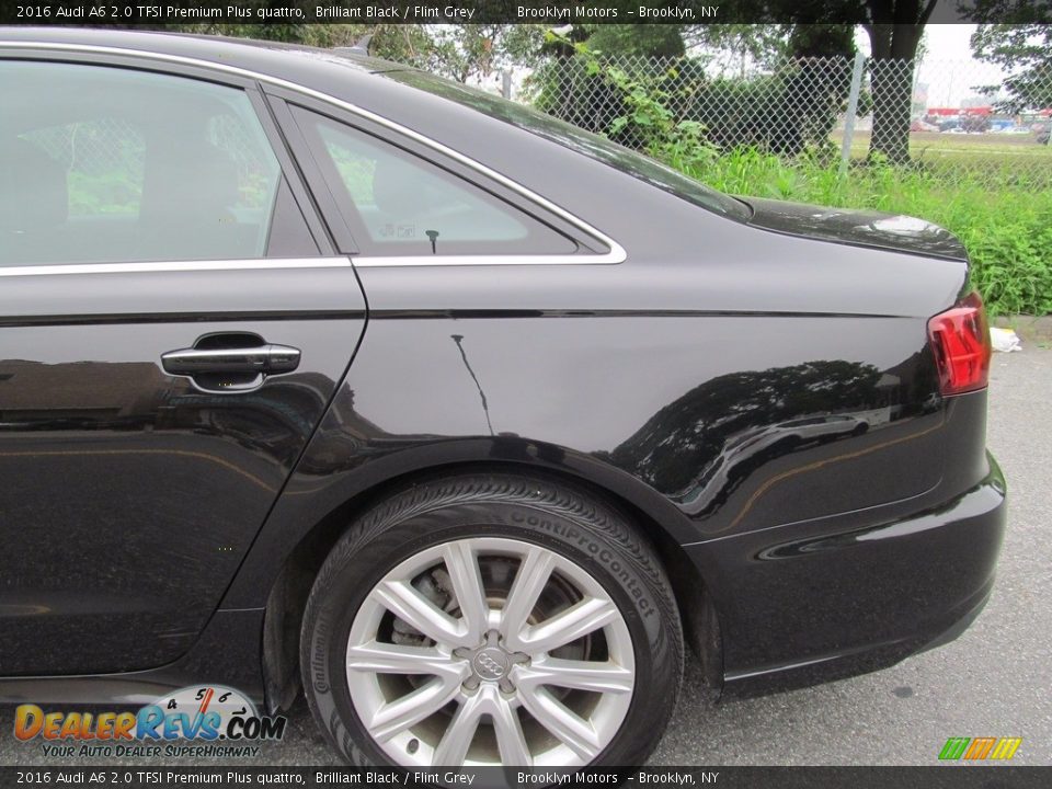 2016 Audi A6 2.0 TFSI Premium Plus quattro Brilliant Black / Flint Grey Photo #16