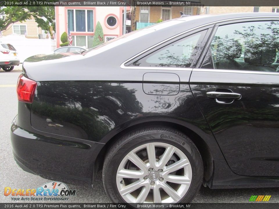 2016 Audi A6 2.0 TFSI Premium Plus quattro Brilliant Black / Flint Grey Photo #17