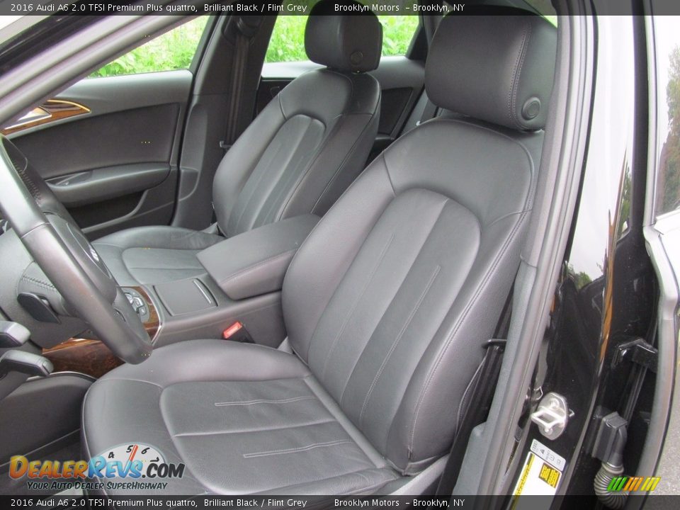 2016 Audi A6 2.0 TFSI Premium Plus quattro Brilliant Black / Flint Grey Photo #19