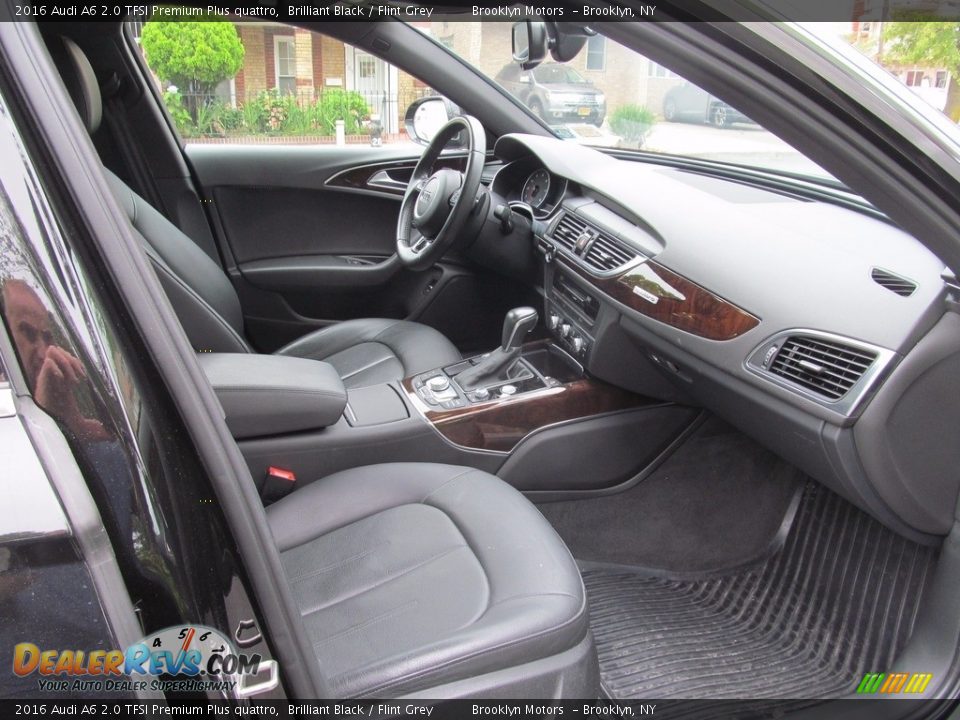 2016 Audi A6 2.0 TFSI Premium Plus quattro Brilliant Black / Flint Grey Photo #20