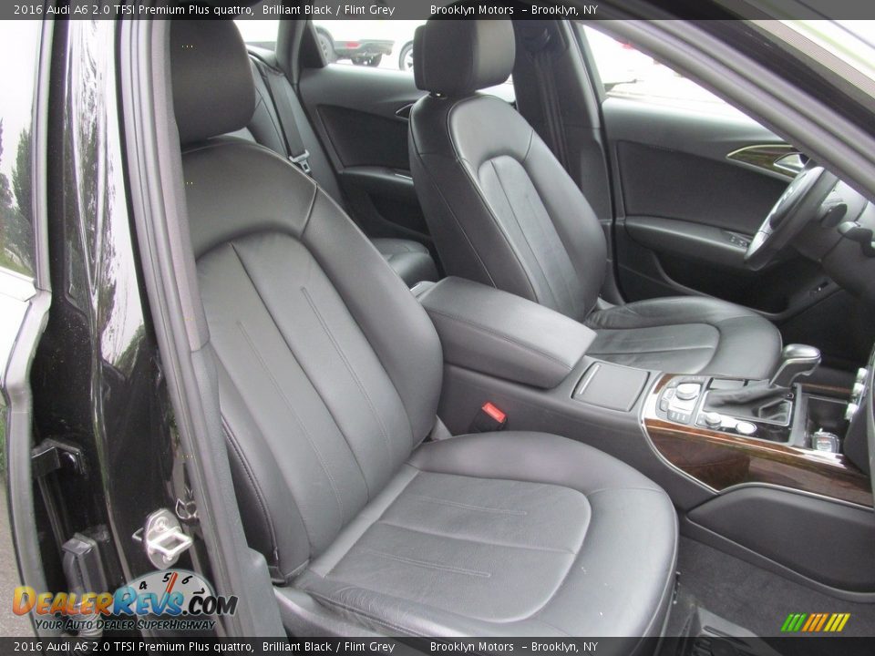 2016 Audi A6 2.0 TFSI Premium Plus quattro Brilliant Black / Flint Grey Photo #21