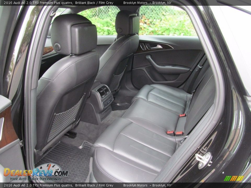 2016 Audi A6 2.0 TFSI Premium Plus quattro Brilliant Black / Flint Grey Photo #22