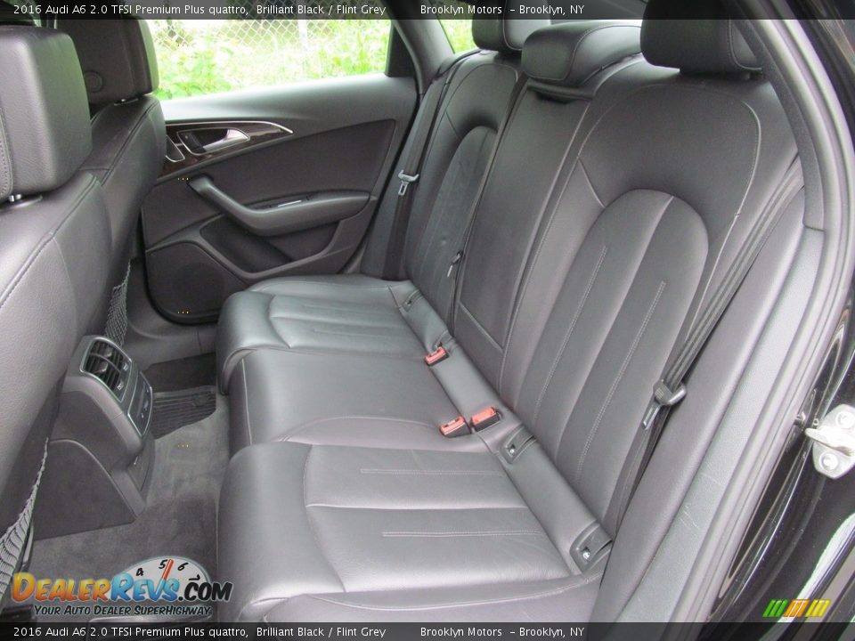 2016 Audi A6 2.0 TFSI Premium Plus quattro Brilliant Black / Flint Grey Photo #23