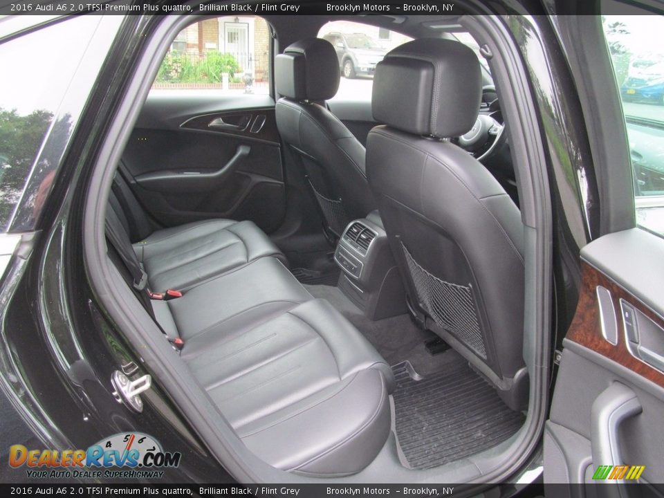 2016 Audi A6 2.0 TFSI Premium Plus quattro Brilliant Black / Flint Grey Photo #24