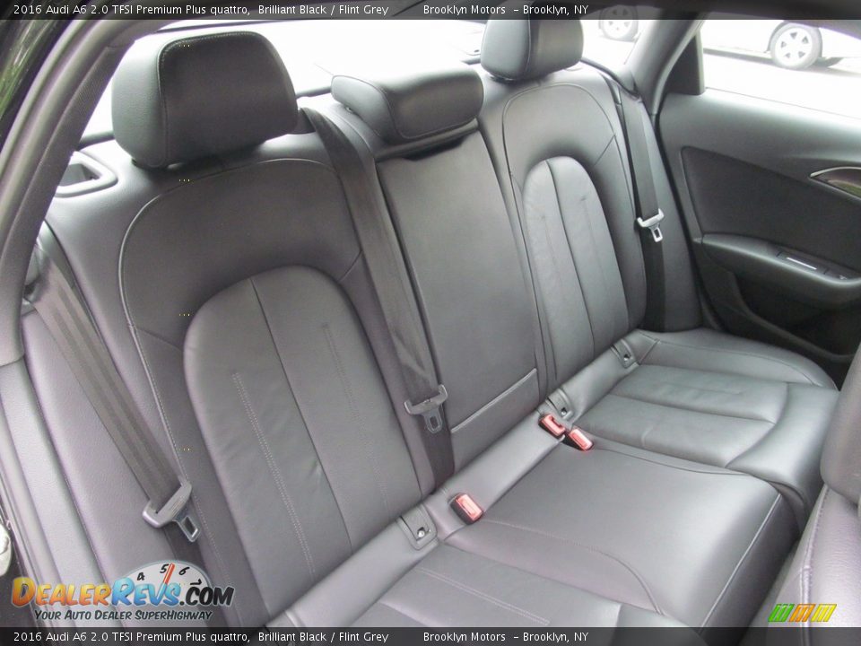2016 Audi A6 2.0 TFSI Premium Plus quattro Brilliant Black / Flint Grey Photo #25