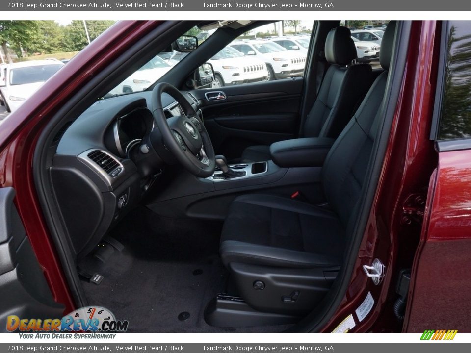 2018 Jeep Grand Cherokee Altitude Velvet Red Pearl / Black Photo #6