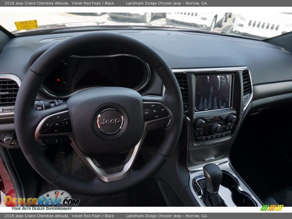 2018 Jeep Grand Cherokee Altitude Velvet Red Pearl / Black Photo #7
