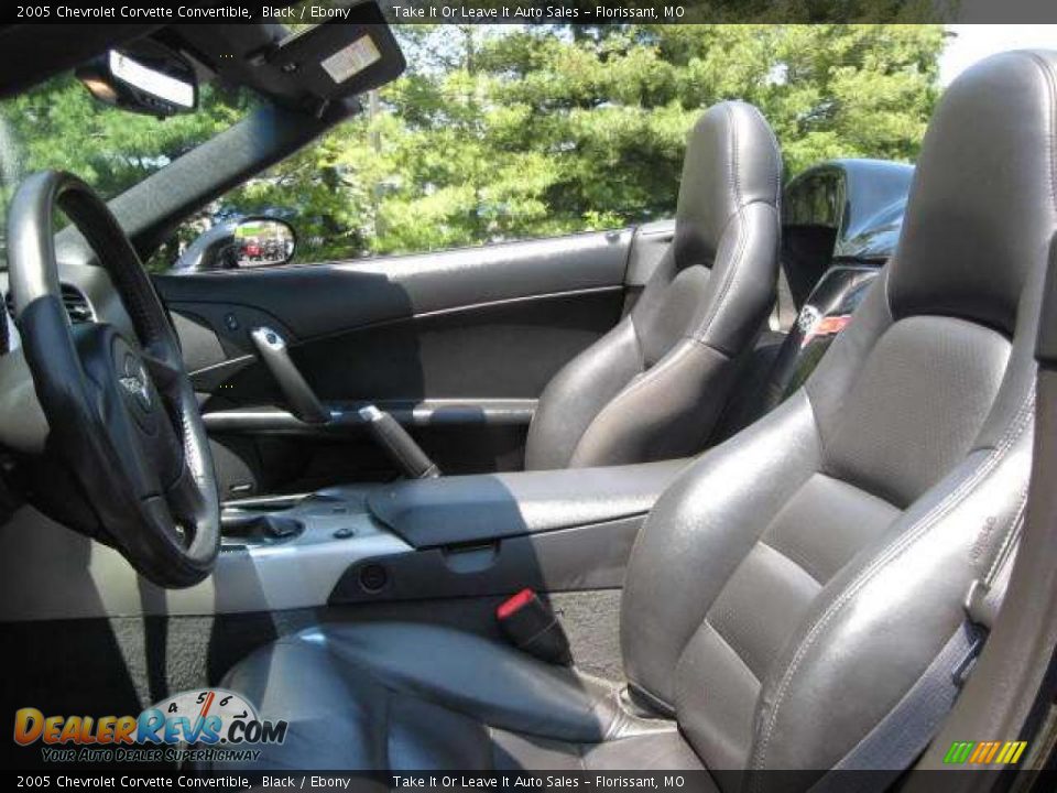 2005 Chevrolet Corvette Convertible Black / Ebony Photo #7