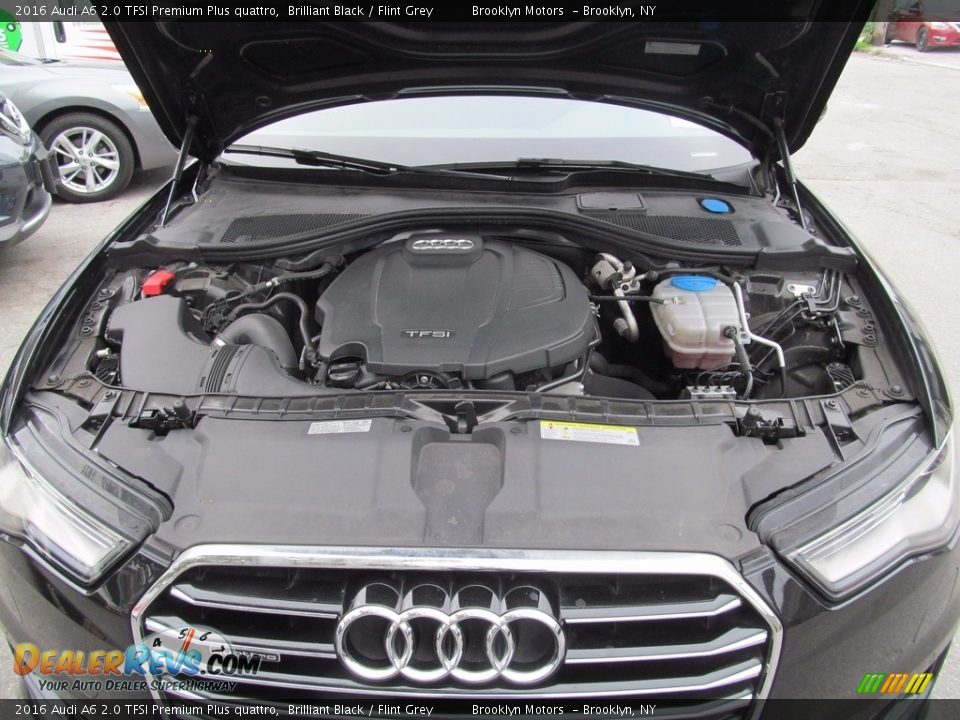 2016 Audi A6 2.0 TFSI Premium Plus quattro Brilliant Black / Flint Grey Photo #33