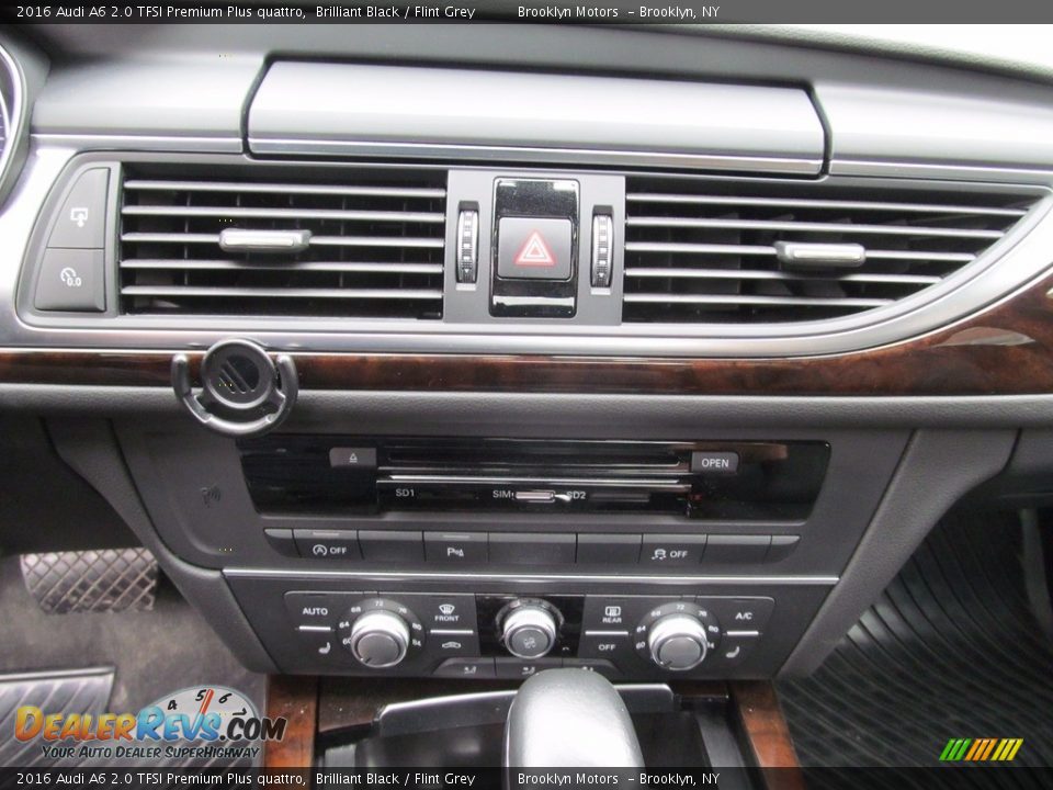 2016 Audi A6 2.0 TFSI Premium Plus quattro Brilliant Black / Flint Grey Photo #35