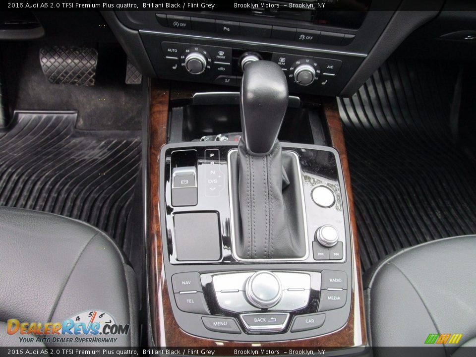 2016 Audi A6 2.0 TFSI Premium Plus quattro Brilliant Black / Flint Grey Photo #36