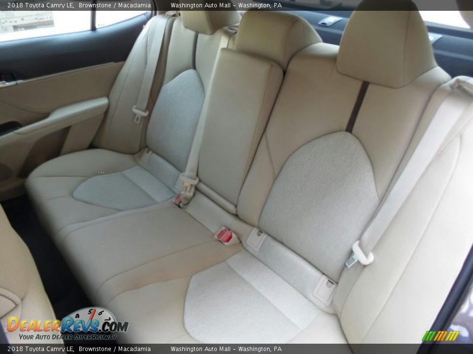 Rear Seat of 2018 Toyota Camry LE Photo #11