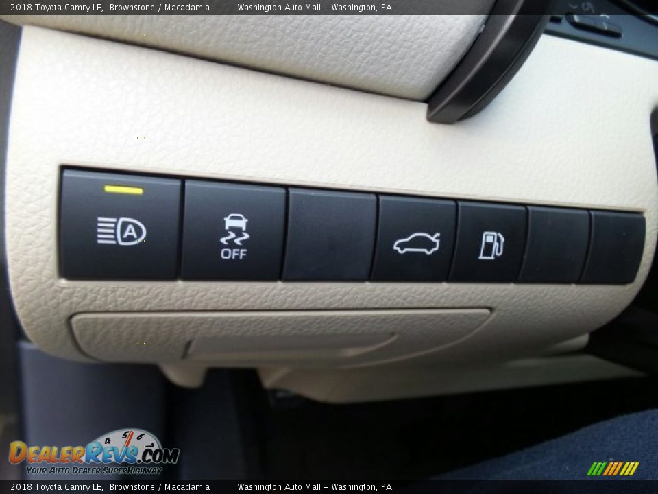 Controls of 2018 Toyota Camry LE Photo #17