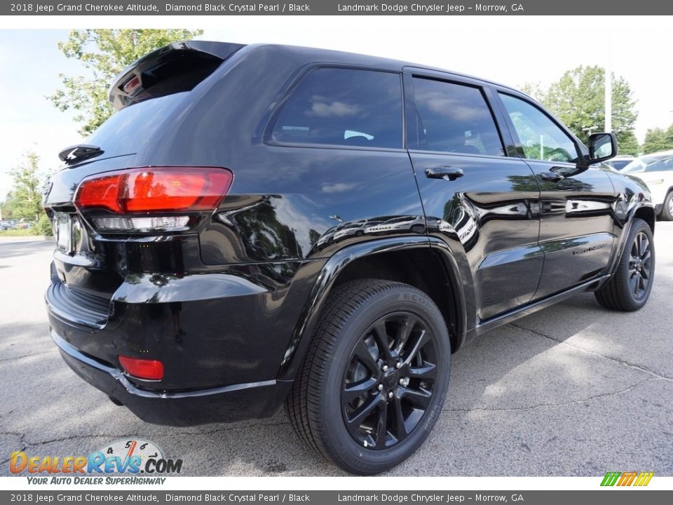 2018 Jeep Grand Cherokee Altitude Diamond Black Crystal Pearl / Black Photo #3