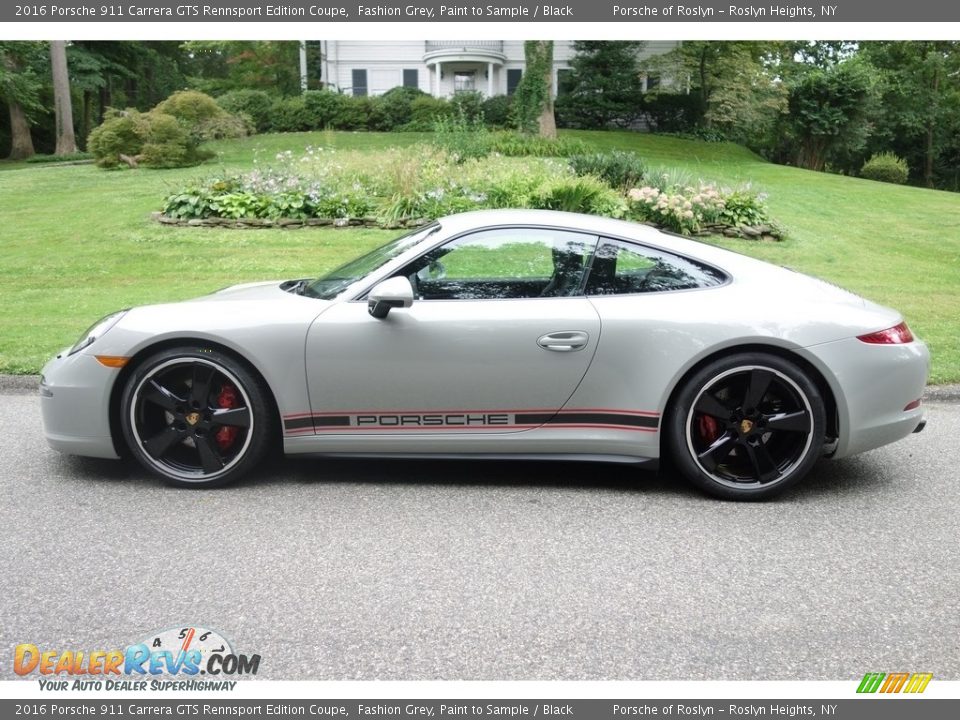2016 Porsche 911 Carrera GTS Rennsport Edition Coupe Fashion Grey, Paint to Sample / Black Photo #3