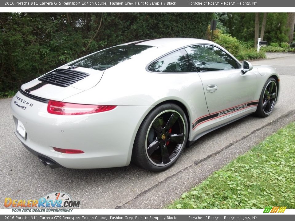 Fashion Grey, Paint to Sample 2016 Porsche 911 Carrera GTS Rennsport Edition Coupe Photo #6