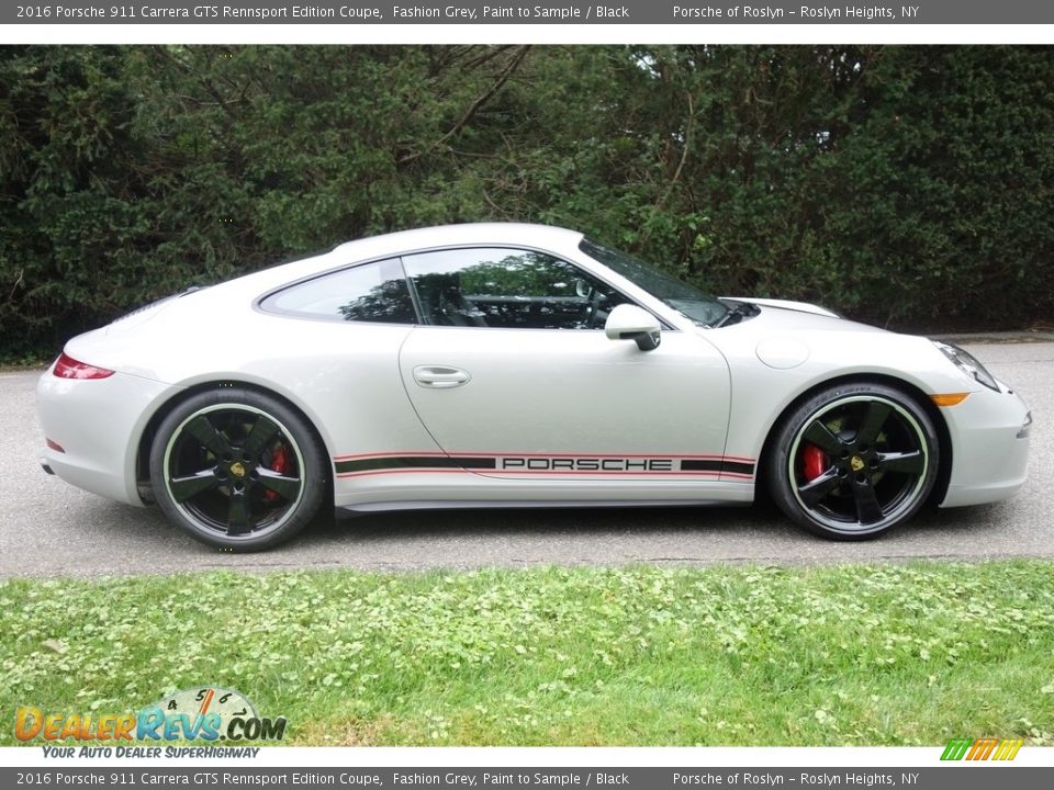 Fashion Grey, Paint to Sample 2016 Porsche 911 Carrera GTS Rennsport Edition Coupe Photo #7