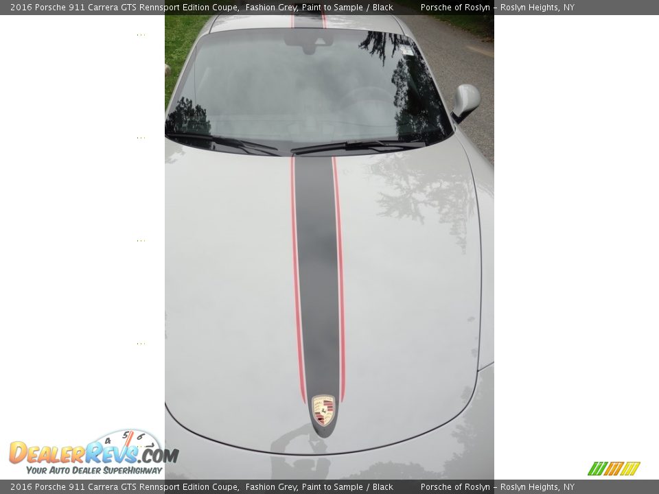2016 Porsche 911 Carrera GTS Rennsport Edition Coupe Fashion Grey, Paint to Sample / Black Photo #9