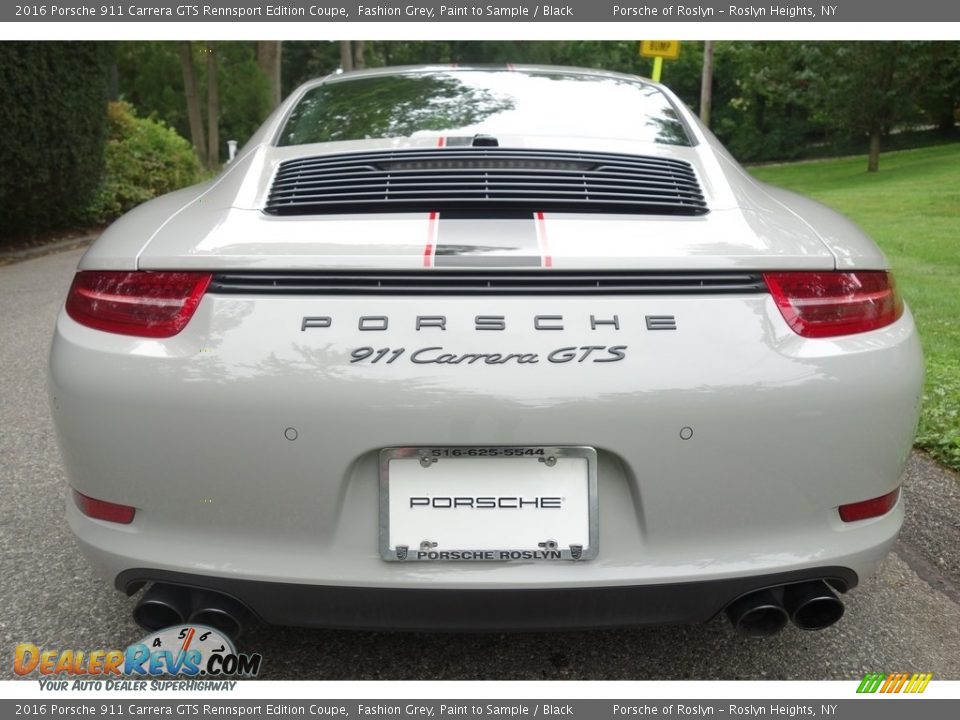 2016 Porsche 911 Carrera GTS Rennsport Edition Coupe Fashion Grey, Paint to Sample / Black Photo #12