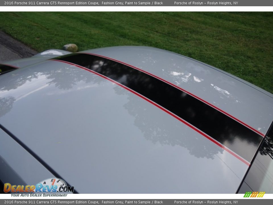 2016 Porsche 911 Carrera GTS Rennsport Edition Coupe Fashion Grey, Paint to Sample / Black Photo #14