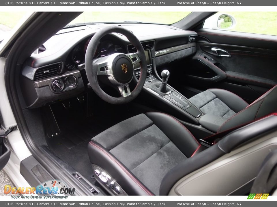 Black Interior - 2016 Porsche 911 Carrera GTS Rennsport Edition Coupe Photo #16