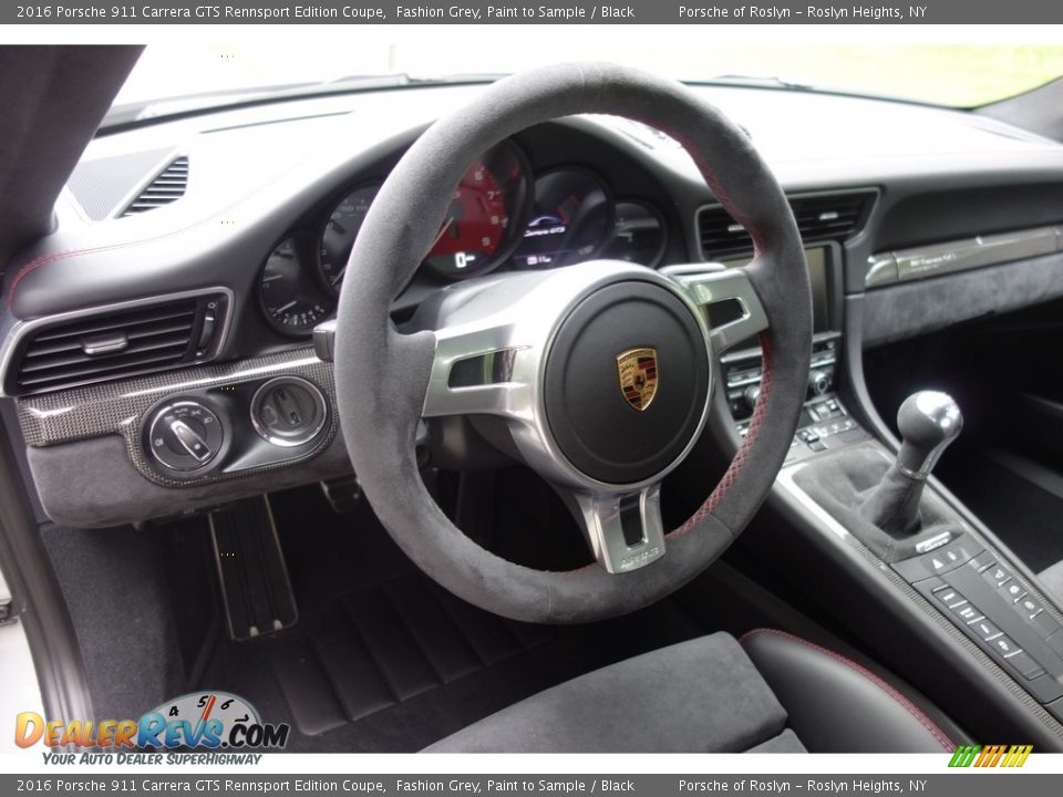 Dashboard of 2016 Porsche 911 Carrera GTS Rennsport Edition Coupe Photo #24