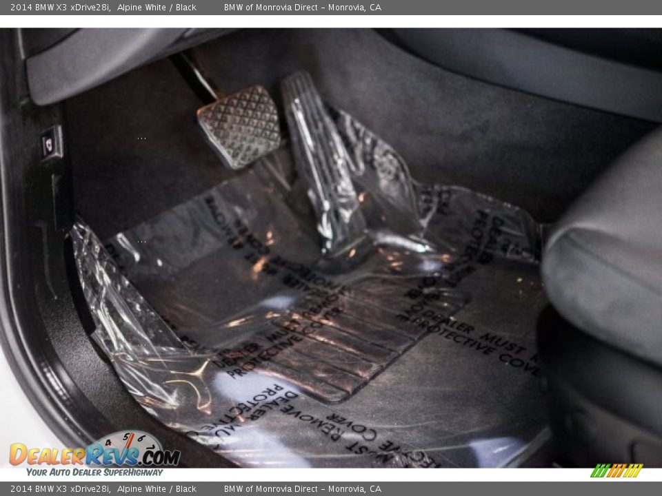 2014 BMW X3 xDrive28i Alpine White / Black Photo #21