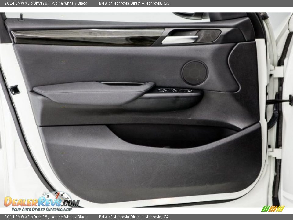 2014 BMW X3 xDrive28i Alpine White / Black Photo #23