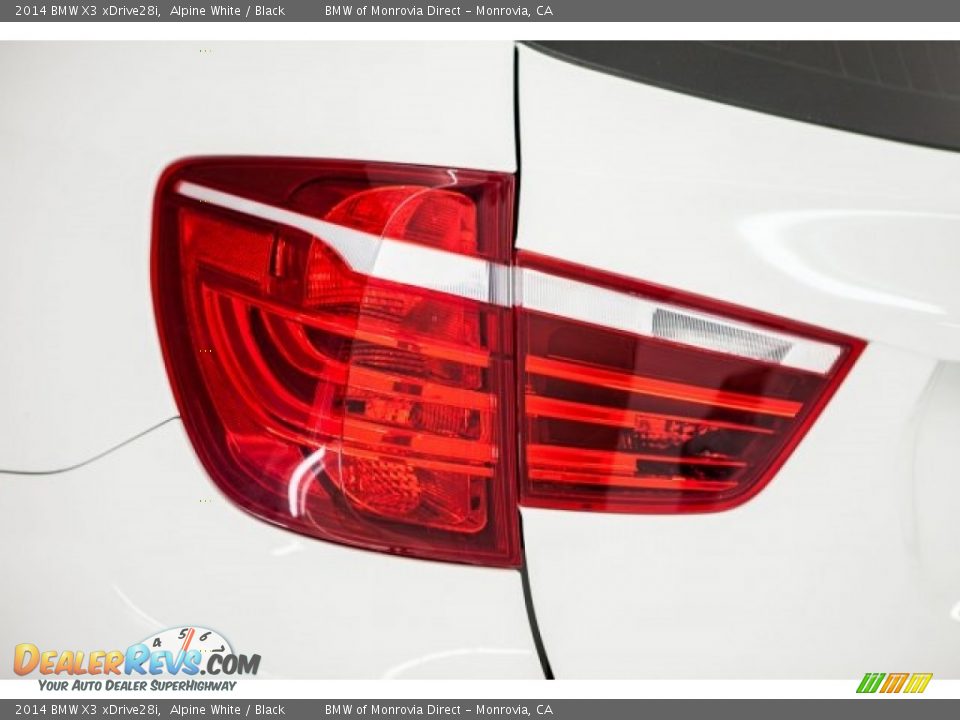 2014 BMW X3 xDrive28i Alpine White / Black Photo #24