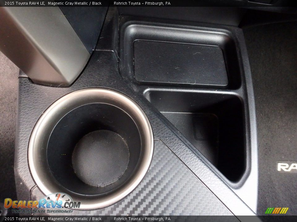 2015 Toyota RAV4 LE Magnetic Gray Metallic / Black Photo #22