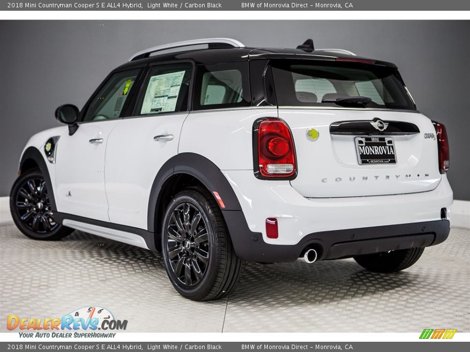 2018 Mini Countryman Cooper S E ALL4 Hybrid Light White / Carbon Black Photo #3