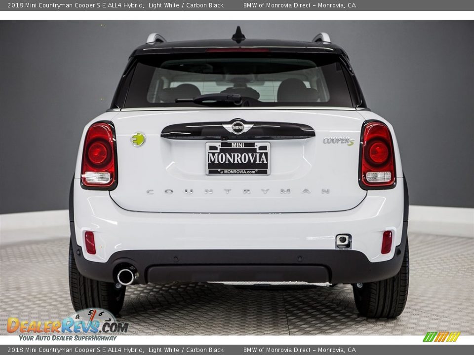 2018 Mini Countryman Cooper S E ALL4 Hybrid Light White / Carbon Black Photo #4