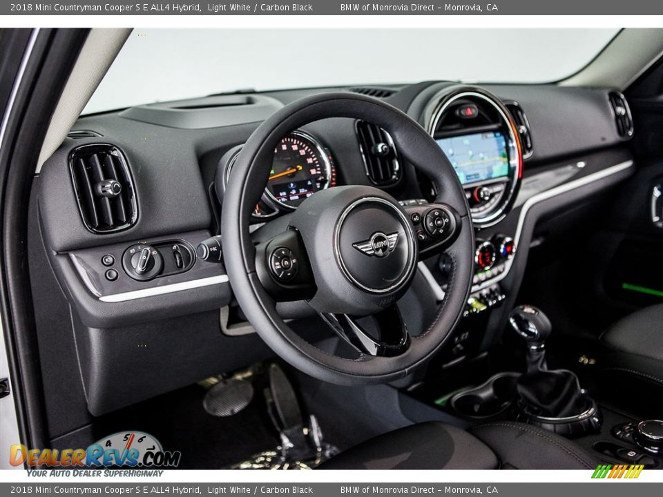 Dashboard of 2018 Mini Countryman Cooper S E ALL4 Hybrid Photo #5