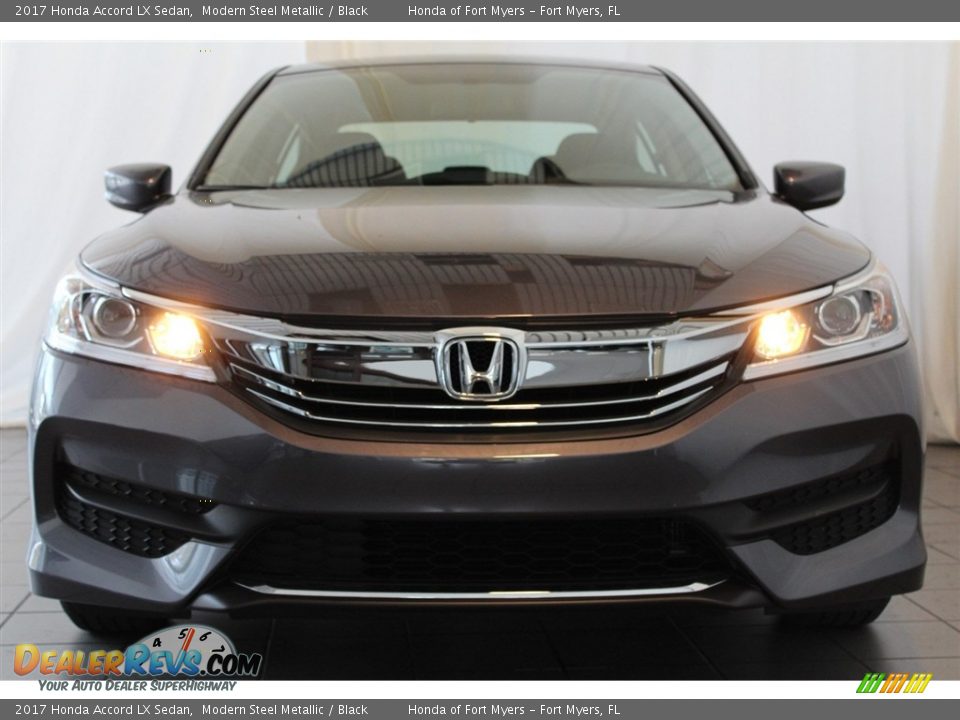 2017 Honda Accord LX Sedan Modern Steel Metallic / Black Photo #4