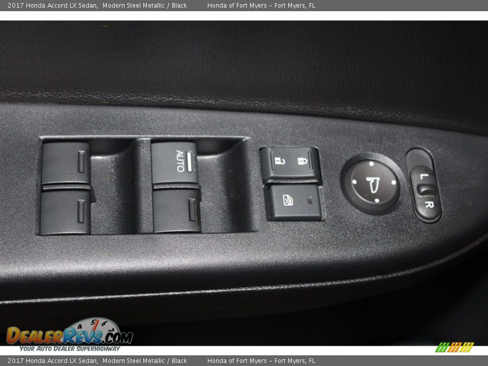 2017 Honda Accord LX Sedan Modern Steel Metallic / Black Photo #8