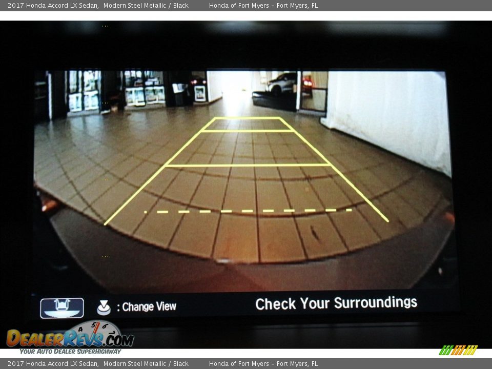 2017 Honda Accord LX Sedan Modern Steel Metallic / Black Photo #17