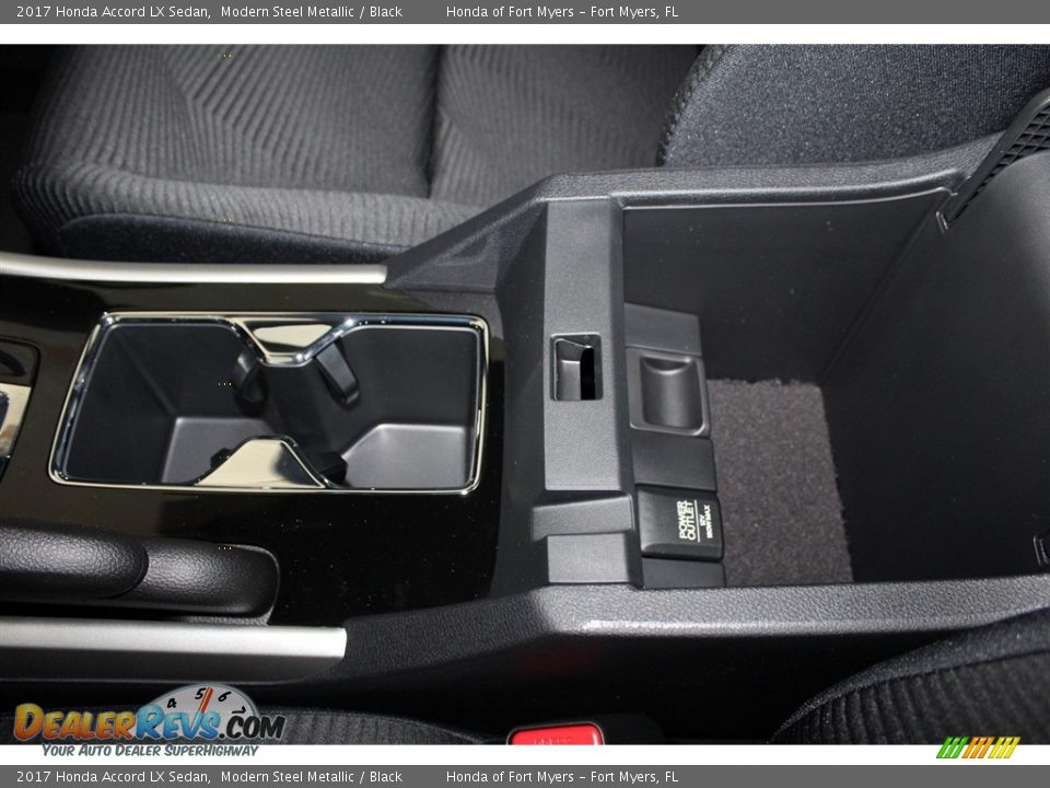 2017 Honda Accord LX Sedan Modern Steel Metallic / Black Photo #21