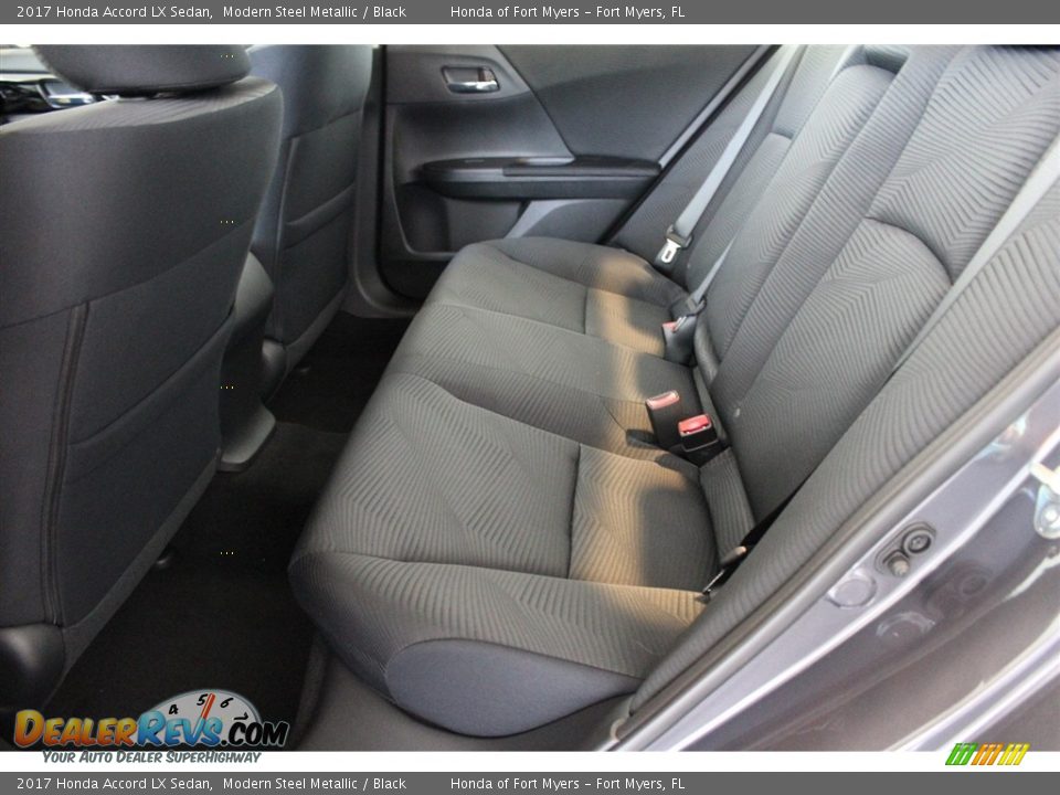 2017 Honda Accord LX Sedan Modern Steel Metallic / Black Photo #24