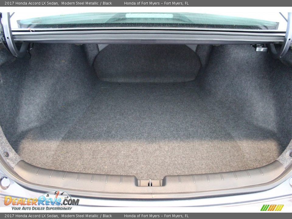 2017 Honda Accord LX Sedan Modern Steel Metallic / Black Photo #25