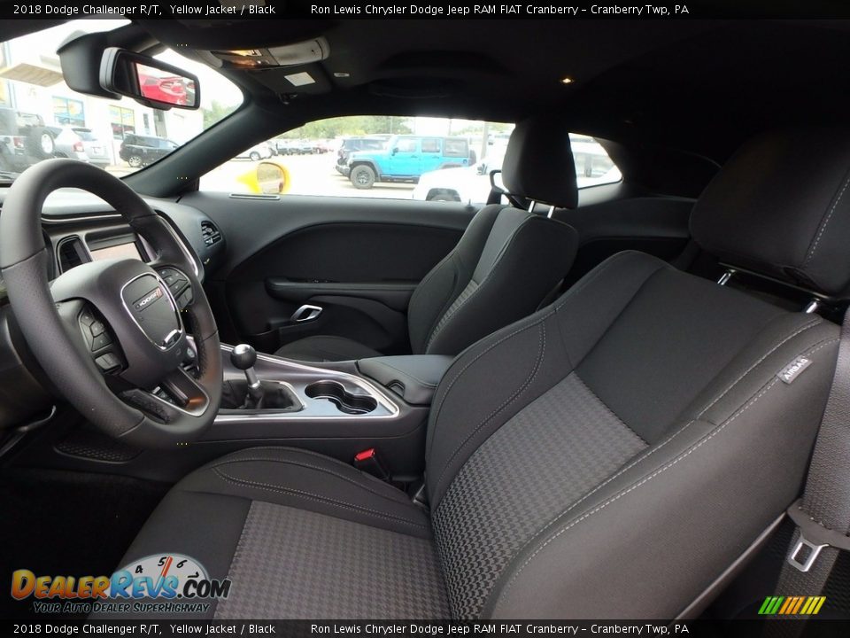 Black Interior - 2018 Dodge Challenger R/T Photo #11