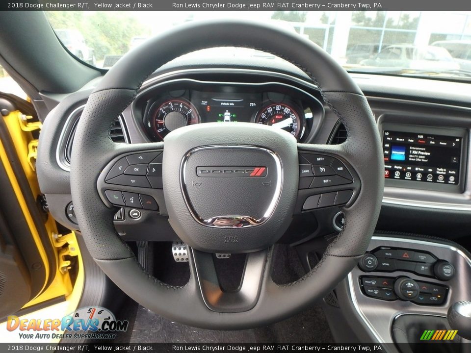 2018 Dodge Challenger R/T Steering Wheel Photo #16