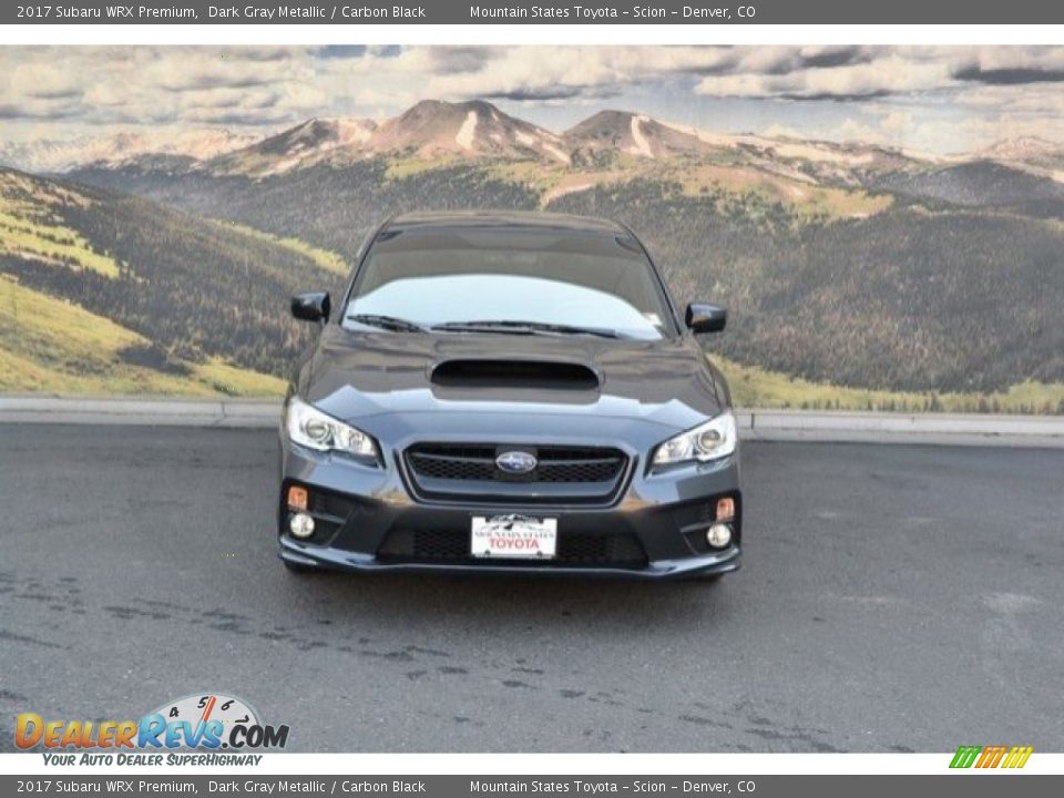 2017 Subaru WRX Premium Dark Gray Metallic / Carbon Black Photo #4
