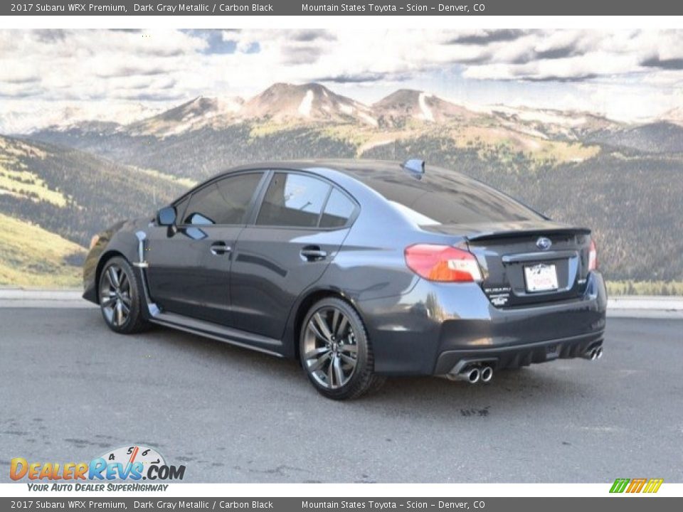 2017 Subaru WRX Premium Dark Gray Metallic / Carbon Black Photo #8