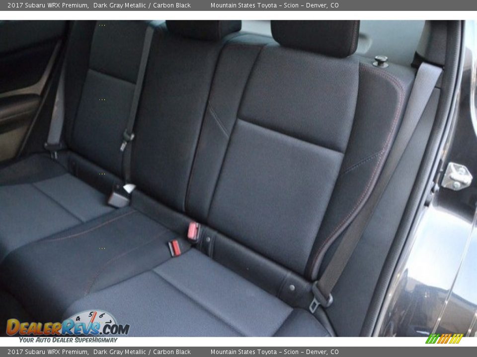 2017 Subaru WRX Premium Dark Gray Metallic / Carbon Black Photo #22