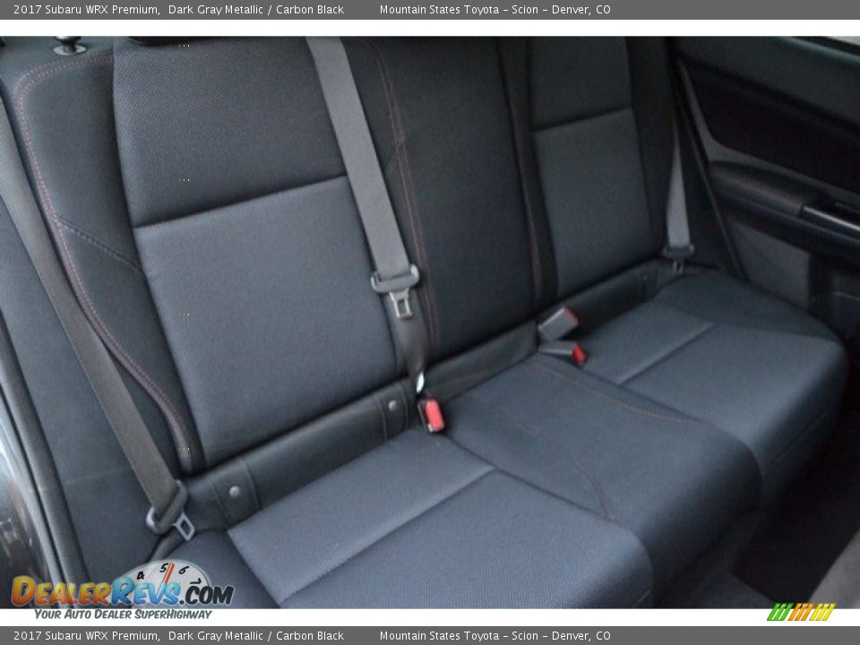 2017 Subaru WRX Premium Dark Gray Metallic / Carbon Black Photo #24