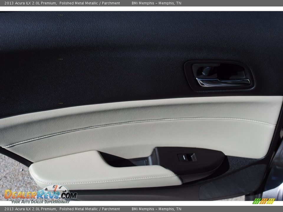 2013 Acura ILX 2.0L Premium Polished Metal Metallic / Parchment Photo #23